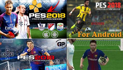 Download PES 2018 ISO PPSSPP English for Android Phone.